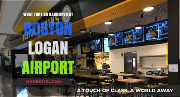 Boston Logan Airport Bars: Opening Times for Travelers