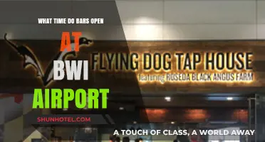 When Do Bars Open at BWI Airport? Your Quick Guide