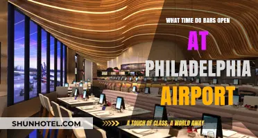 Philadelphia Airport Bar Hours: When Do They Open for Travelers?