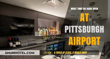 Pittsburgh Airport Bars: Opening Times for Travelers to Enjoy