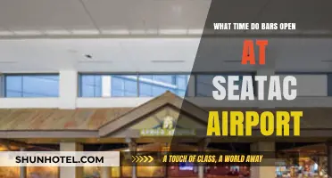 Seatac Airport Bar Hours: When Do They Open for Travelers?