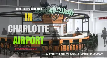 Charlotte Airport Bars: Opening Times for Travelers and Locals