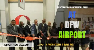 DFW Airport Concessions Opening Times: Your Ultimate Guide