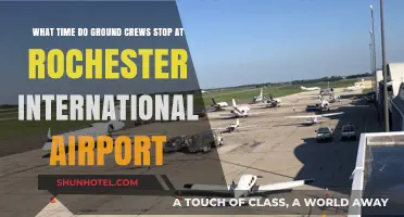 Rochester International Airport Ground Crew Operations: End-of-Day Schedule