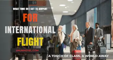 International Flight Prep: Optimal Airport Arrival Time Guide