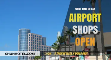 LAX Airport Shops Opening Hours: Your Guide to Early Shopping