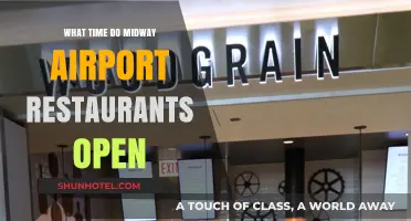 Midway Airport Restaurants: Early Opening Hours Guide for Travelers