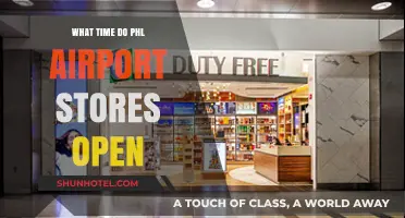 When Do PHL Airport Shops Open? A Quick Guide