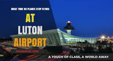 Luton Airport Flight Schedule: When Do Planes Stop Flying?