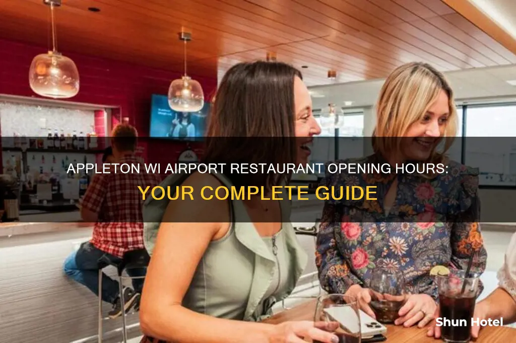 what time do restaurants open at appleton wi airport
