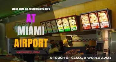 Miami Airport Restaurant Opening Times: Your Complete Dining Guide