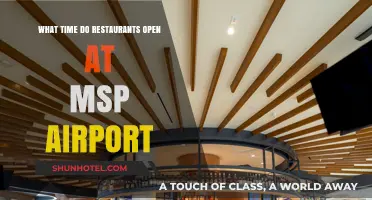 MSP Airport Restaurant Hours: When Do Dining Options Open?