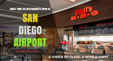 San Diego Airport Restaurant Opening Hours: Your Complete Dining Guide