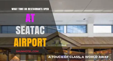 Seatac Airport Restaurant Opening Hours: Your Complete Dining Guide