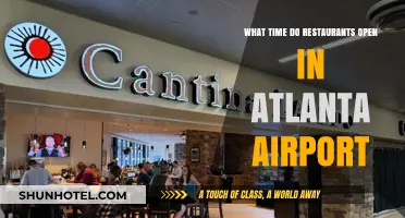Atlanta Airport Restaurant Opening Times: Your Complete Dining Guide