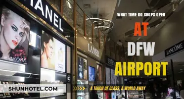 DFW Airport Shop Hours: When Do Stores Open for Travelers?