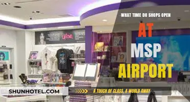 MSP Airport Shop Hours: When Do Stores Open for Travelers?
