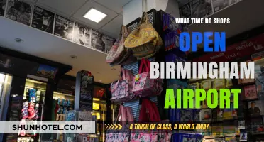 Birmingham Airport Shops Opening Hours: Your Ultimate Guide