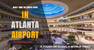 Atlanta Airport Shop Hours: When Do Stores Open for Travelers?