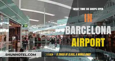 Barcelona Airport Shop Hours: Opening Times for Travelers
