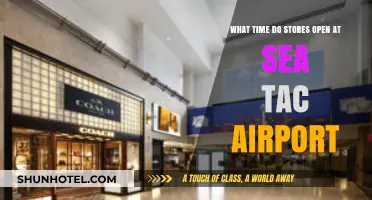 Sea-Tac Airport Store Hours: When Do Shops Open for Travelers?