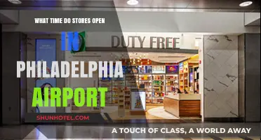 Philadelphia Airport Store Hours: When Do Shops Open for Travelers?