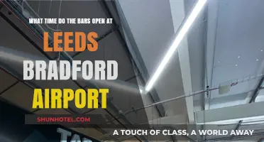 Leeds Bradford Airport Bar Opening Times: Your Pre-Flight Guide