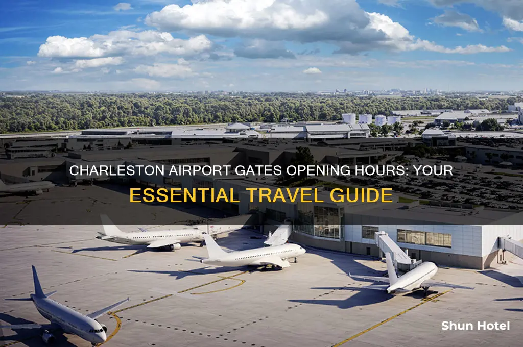 what time do the charleston airport gates open