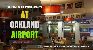 Oakland Airport Restaurant Hours: When Do Eateries Open for Travelers?