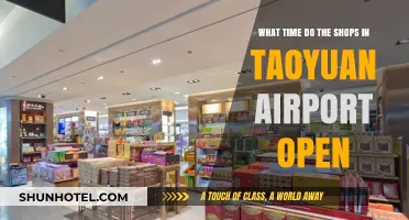 Taoyuan Airport Shops Opening Hours: Your Ultimate Shopping Guide