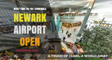 Newark Airport Terminal Opening Hours: When Do They Start?