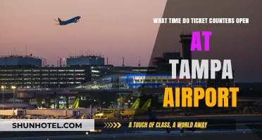 Tampa Airport Ticket Counter Opening Hours: Your Complete Guide