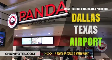 Dallas Airport Restaurant Hours: When Do They Open for Travelers?