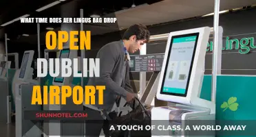 Aer Lingus Bag Drop Opening Hours at Dublin Airport