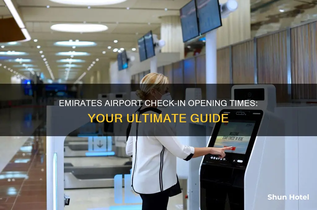 what time does airport check in open emirates