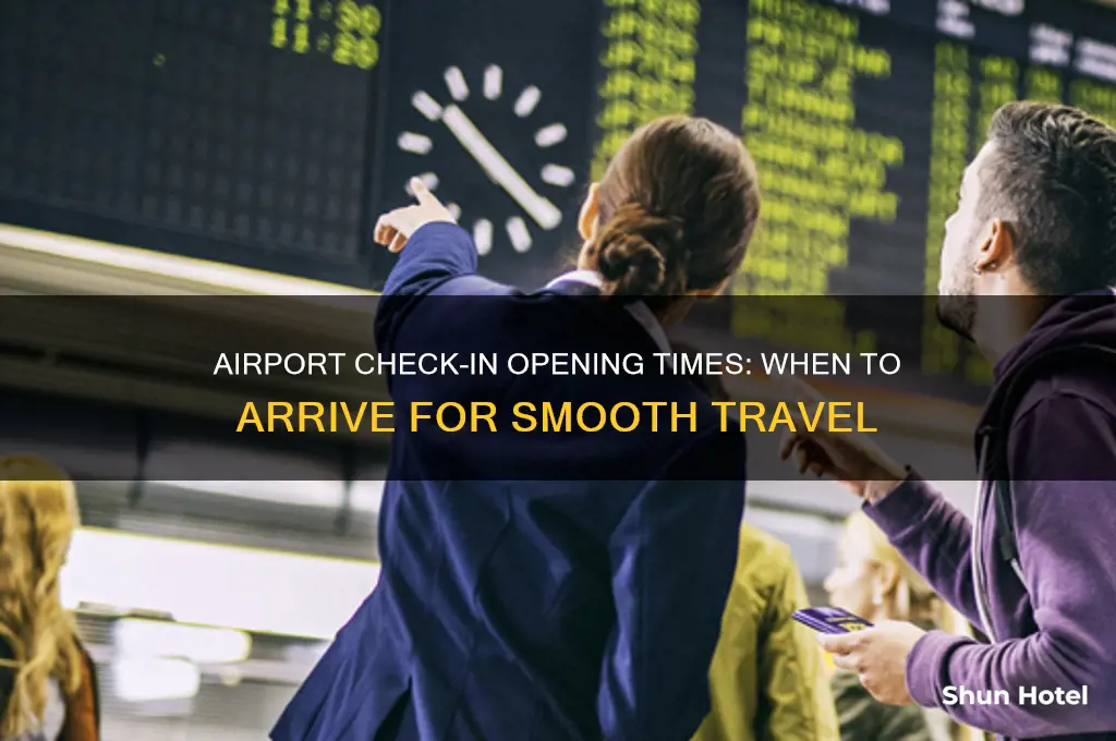 what time does airport check in open