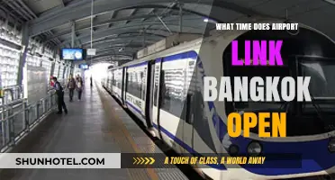 Bangkok Airport Link Opening Hours: When Does It Start Operating?