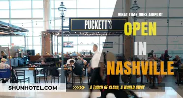 Nashville Airport Opening Hours: When Does BNA Start Operations?