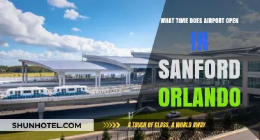 Sanford Orlando Airport Opening Hours: When Does It Open?