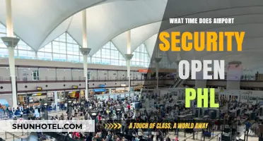 When Does PHL Airport Security Open? Your Early Morning Guide