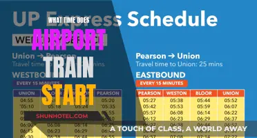 Exploring Airport Train Services: Operating Hours and More