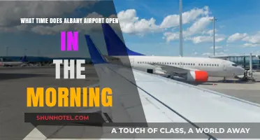 Albany Airport Morning Hours: When Does It Open for Travelers?