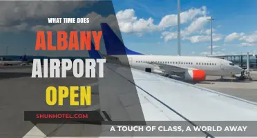 Albany Airport Opening Hours: When Does It Start Operations?