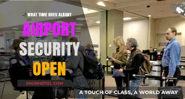 Albany Airport Security Opening Hours: Your Early Morning Travel Guide