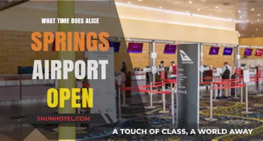 Alice Springs Airport Opening Hours: Your Essential Travel Guide
