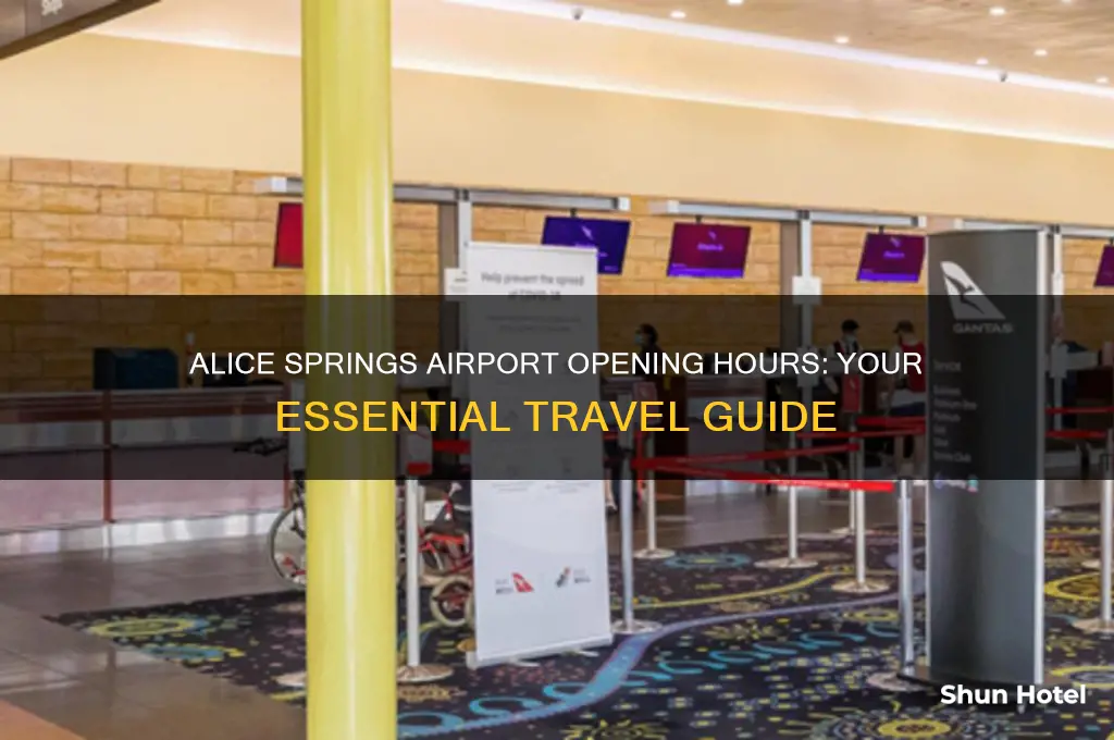 what time does alice springs airport open