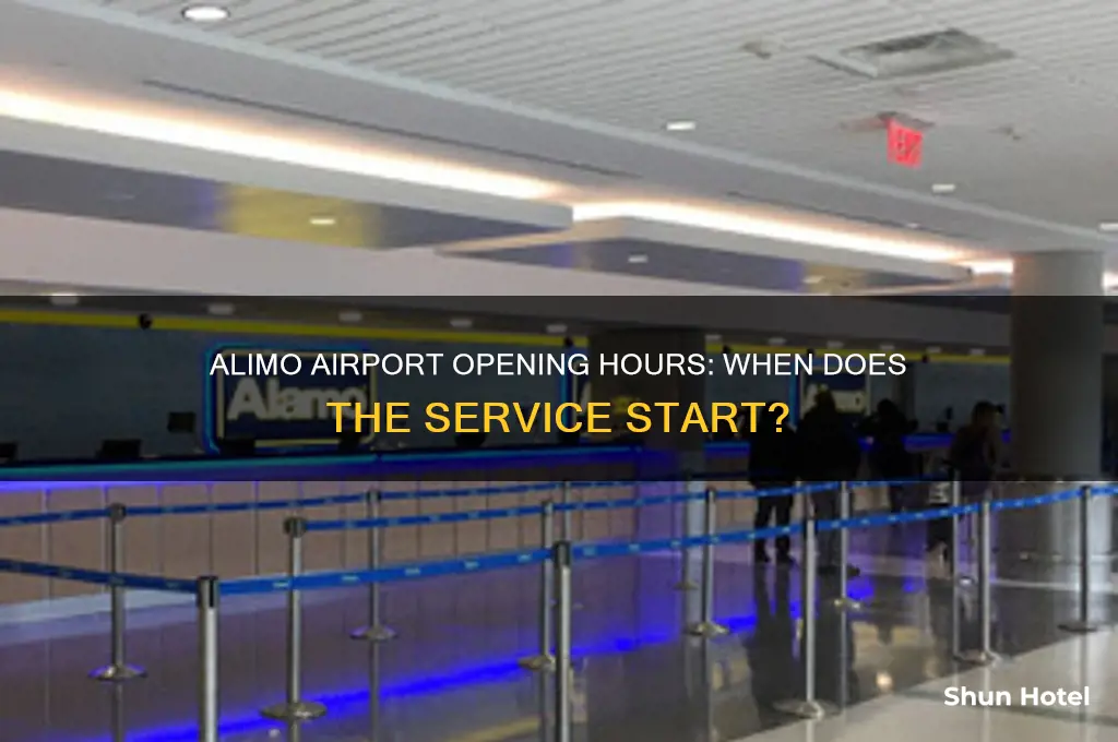 what time does alimo open at airport
