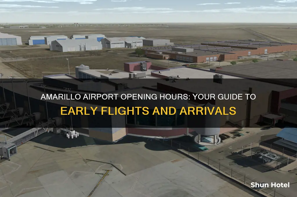 what time does amarillo airport open