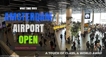 Amsterdam Airport Opening Hours: When Does Schiphol Start Operations?