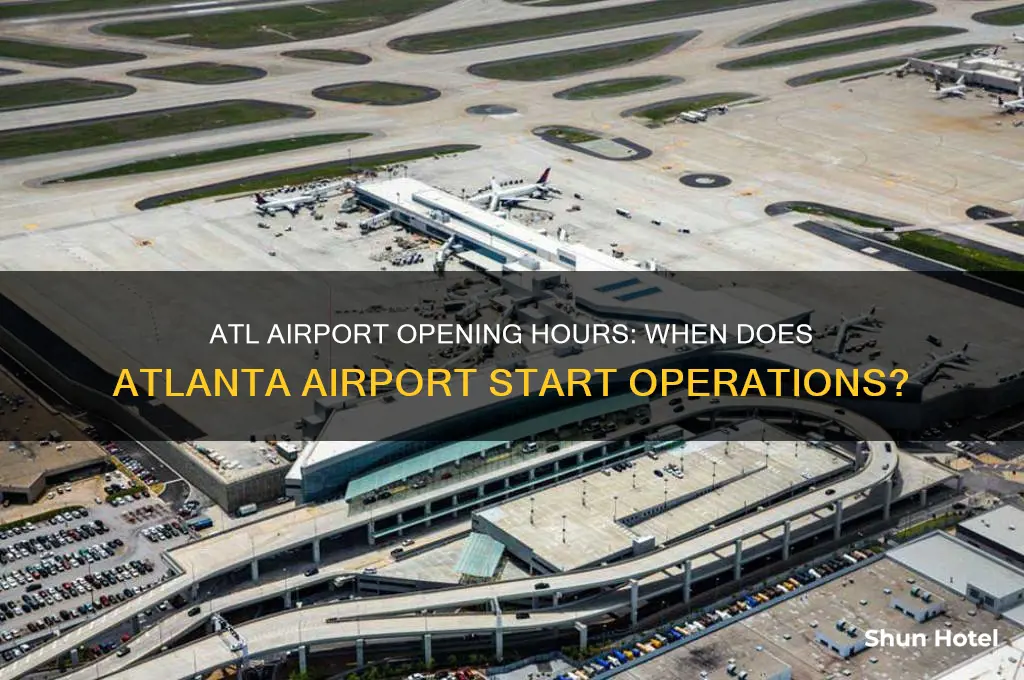 what time does atl airport open